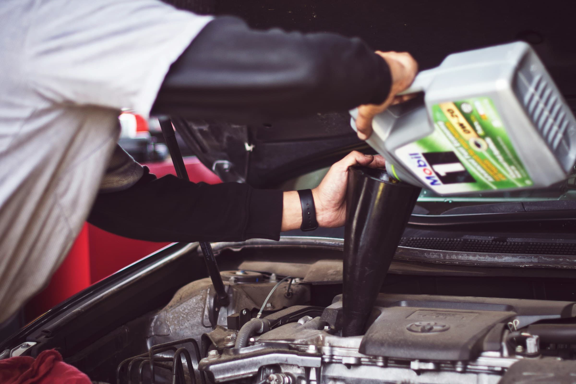 Servicing Bay
